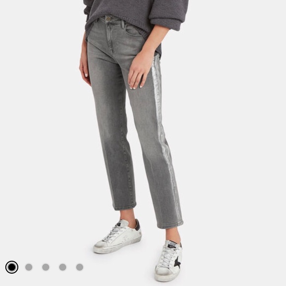 Le High Straight Tux Stripe Jean - Picture 2 of 4